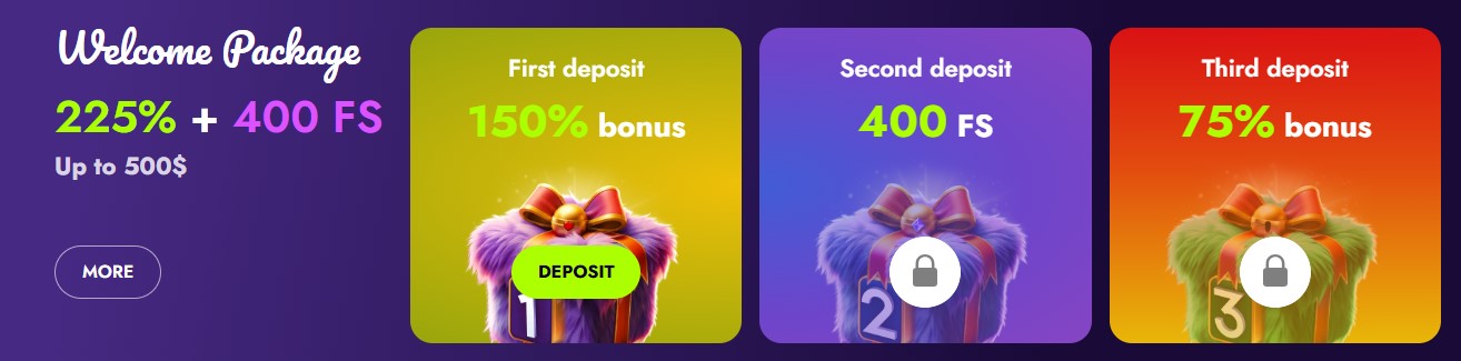 Irwin Casino Bonuses